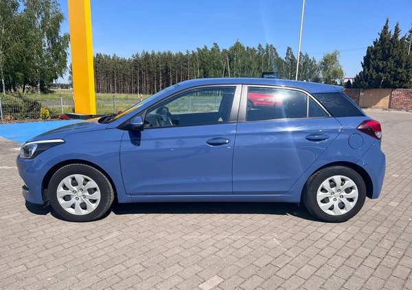 Hyundai i20 cena 38900 przebieg: 116579, rok produkcji 2017 z Sopot małe 106